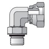 Pipe Swivel - SAE-ORB to NPSM Swivel - 90 Elbow